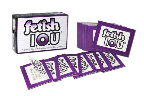 BALL & CHAIN "FETISH IOU" GAME< A DEVIENTLY PLEASURABLE GAME FOR LOVERS NIB 